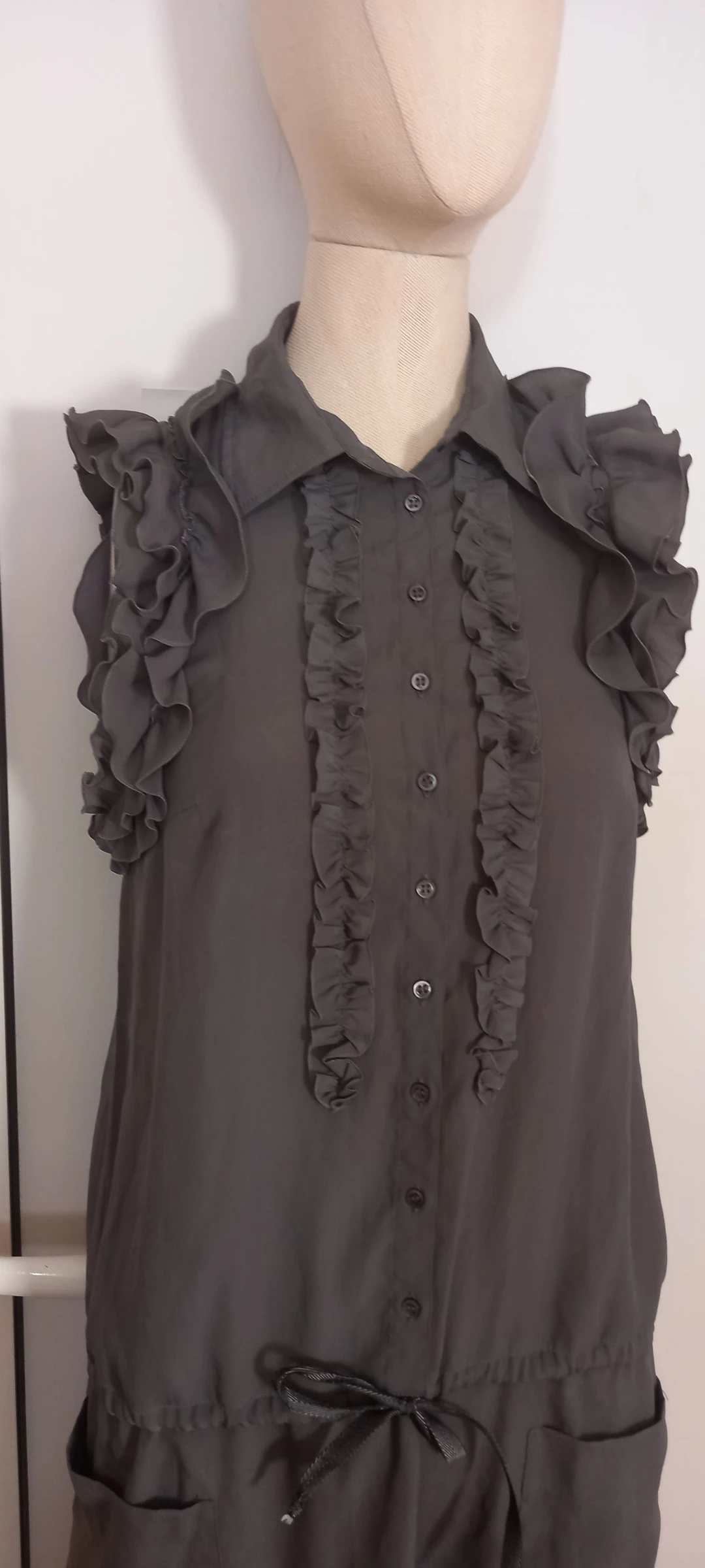 Vestido gris Cop.Copine 36 – photo 5